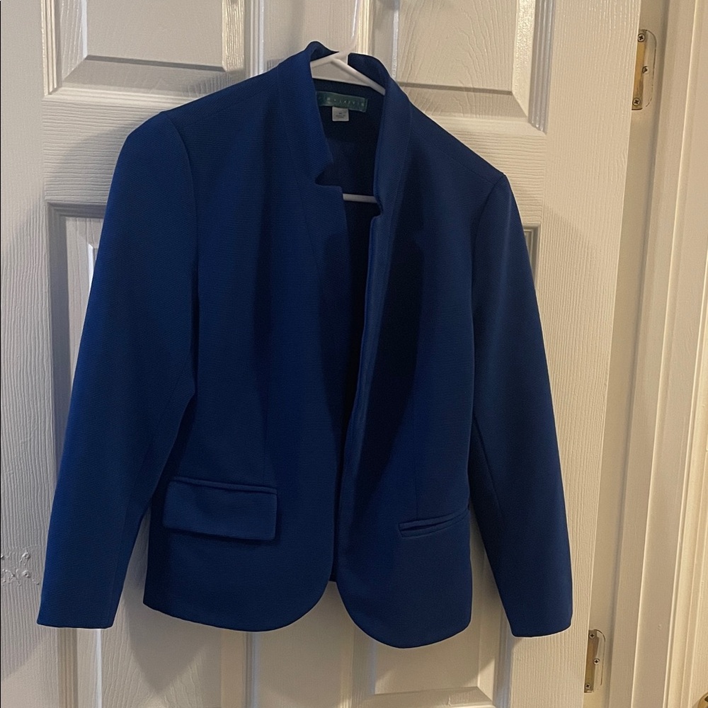 Pim + Larkin Medium Royal Blue Women's Blazer